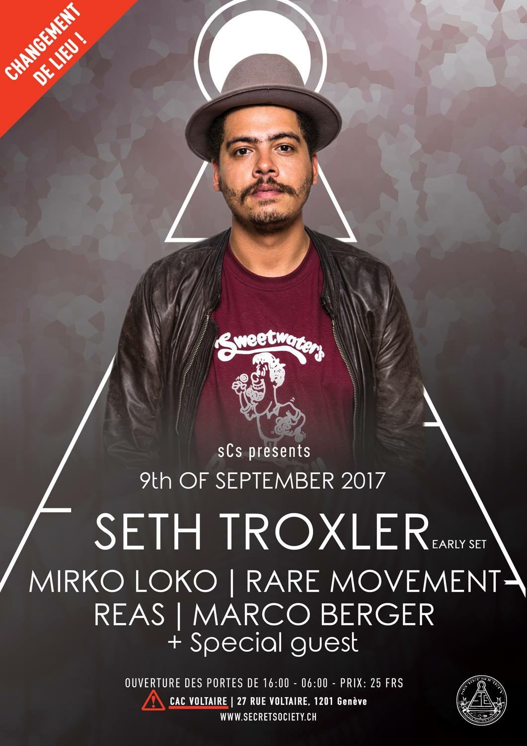 Seth Troxler, Mirko Loko, Rare Movement, Reas & Marco Berger - @CACG